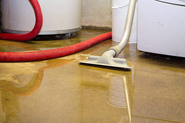 Water damage restoration process in Aragon, GA